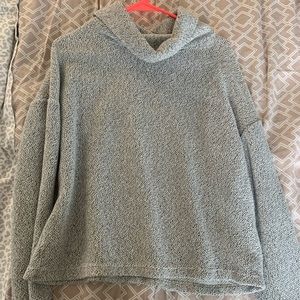 Gray turtle neck sweater